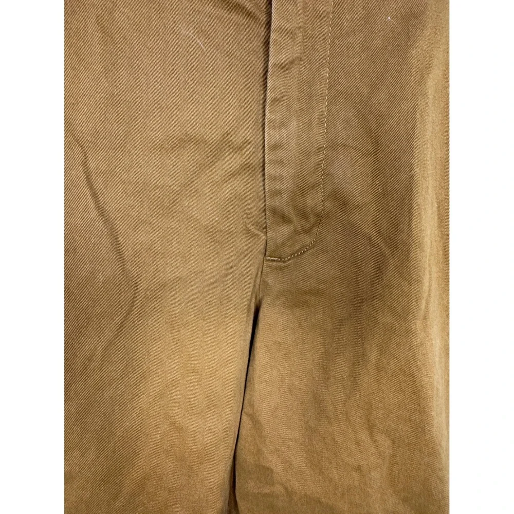 Banana Republic Emerson Shorts Mens 34 Tobacco Brown Chino Cotton Stretch